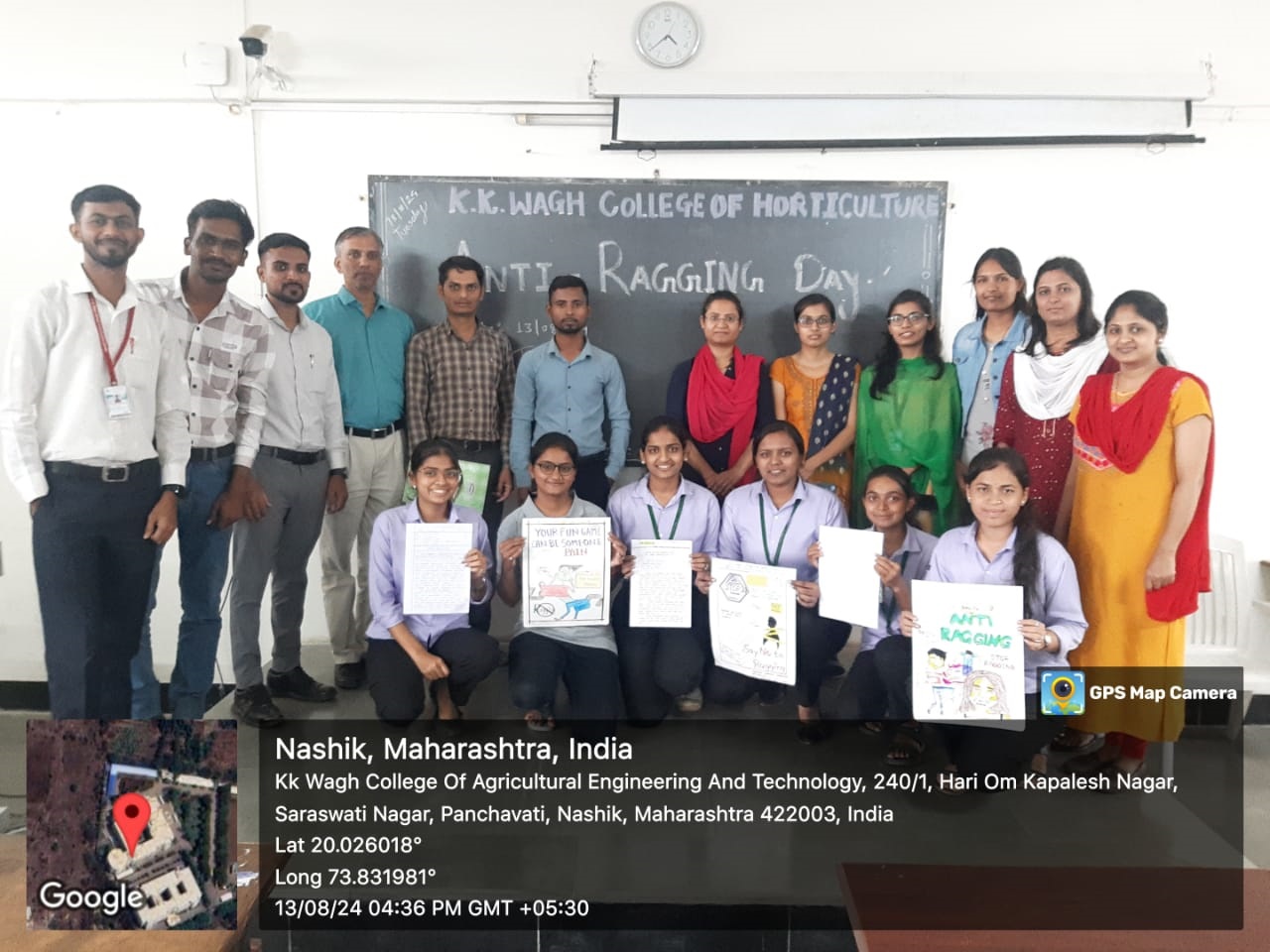 Celebrating Anti-Ragging Week on 13th Aug 2024 -On that Occasion Arranged Essay Writing Competition & Poster Making Competition for Student at College Level